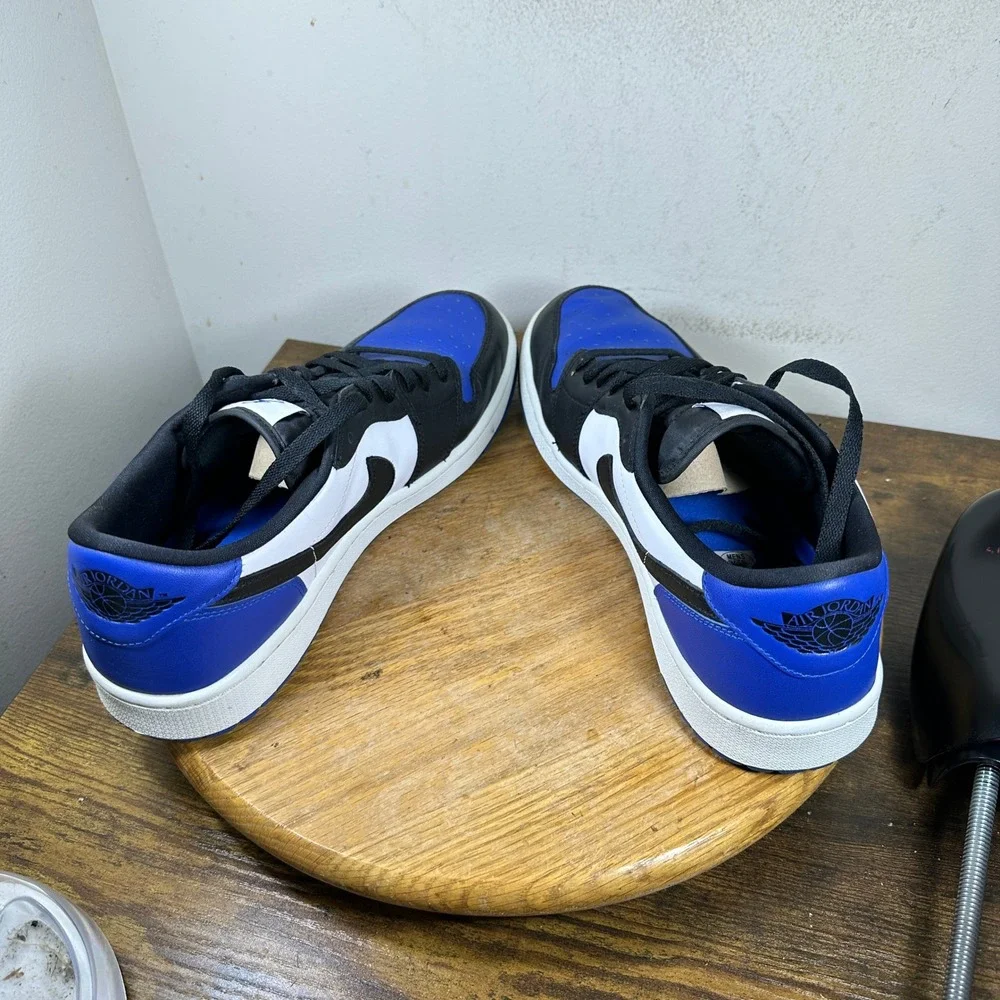 Nike Air Jordan 1 Low Golf Royal Toe Blue Black White DD9315-102 Mens 11